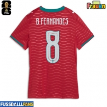 Portugal Bruno Fernandes #8 Heimtrikot Frauen WM 2026 Kurzarm